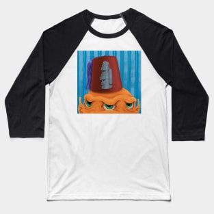 Tiki Fez #3 Baseball T-Shirt